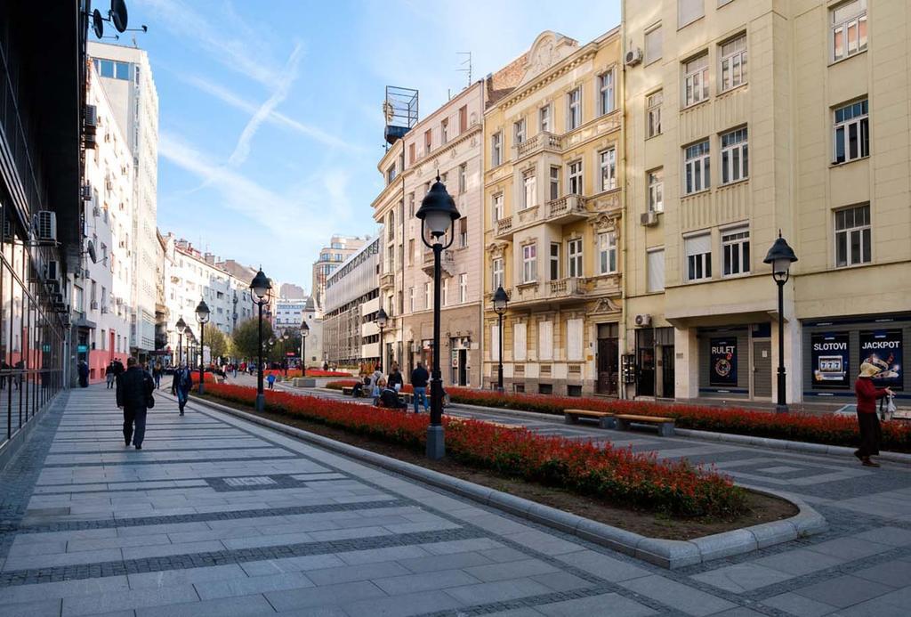 Basco Apartments Knez Mihailova Belgrado Exterior foto